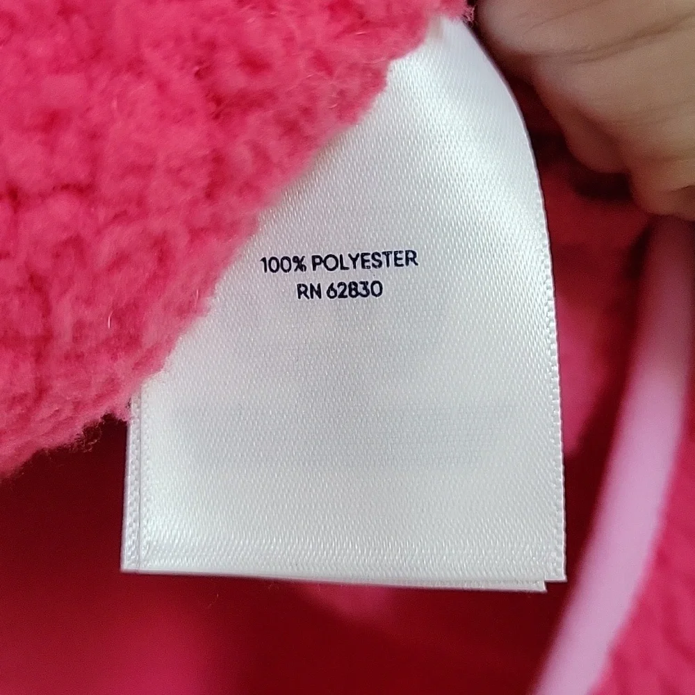 3/$12 CUTEST EVER LANDS END SHERPA HOODIE - Picture 8 of 9